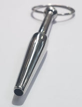 Oxballs Steel Cum Thru Penis Plug with Ring